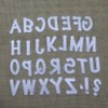 AHOMASH 1.5 by 2 Inch Cutting Dies for Card Making,Alphabet