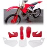 ECOTRIC Red Plastic Kit Bodywork Compatible With 1997 1998 1999