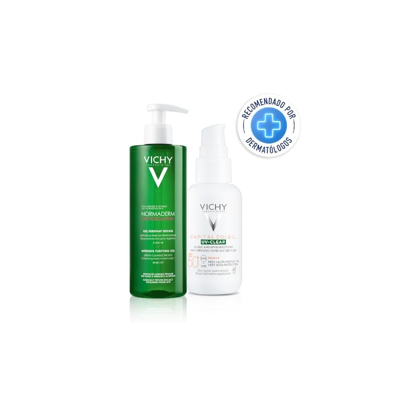 VICHY Normaderm Piel Grasa con Ácido Salicílico Limpieza y Protección