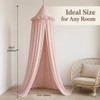 Bed Canopy for Girls, Princess Crib Canopy for Nursery, Dreamy