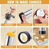 Stainless Steel Cookie Press Kit – 13 Discs & 8