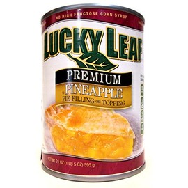 Lucky Leaf Premium Pineapple Filling & Topping 21 oz Cans