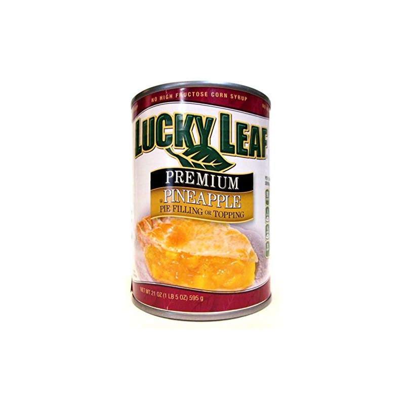 Lucky Leaf Premium Pineapple Filling & Topping 21 oz Cans
