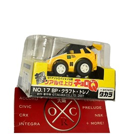 Takara BP KRAFT AE86 Toyota Trueno Choro Q Pullback Penny Racer Toy Car GT300 JDM JGTC