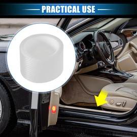 VekAuto Car Door Sill Edge Tape Kit, 500x7cm Car Body Bumper Protector Guard Universal for Auto Truck RV Car Anti Scratch Acrylic Carbon Fiber Pattern Clear