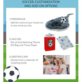 DolliBu Spotted Grey Ray Stuffed Animal with Soccer Ball Plush - Soft Huggable Ray, Adorable Playtime Plush Toy, Cute Wildlife Gift, Super Soft Plush Doll Animal Toy for Kids and Adults - 18.5 Inch