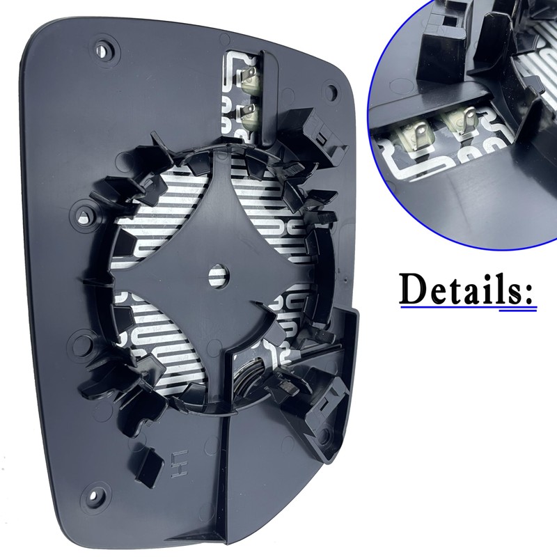2015 Edge Driver Side Heated Mirror Glass Compatible with 2015