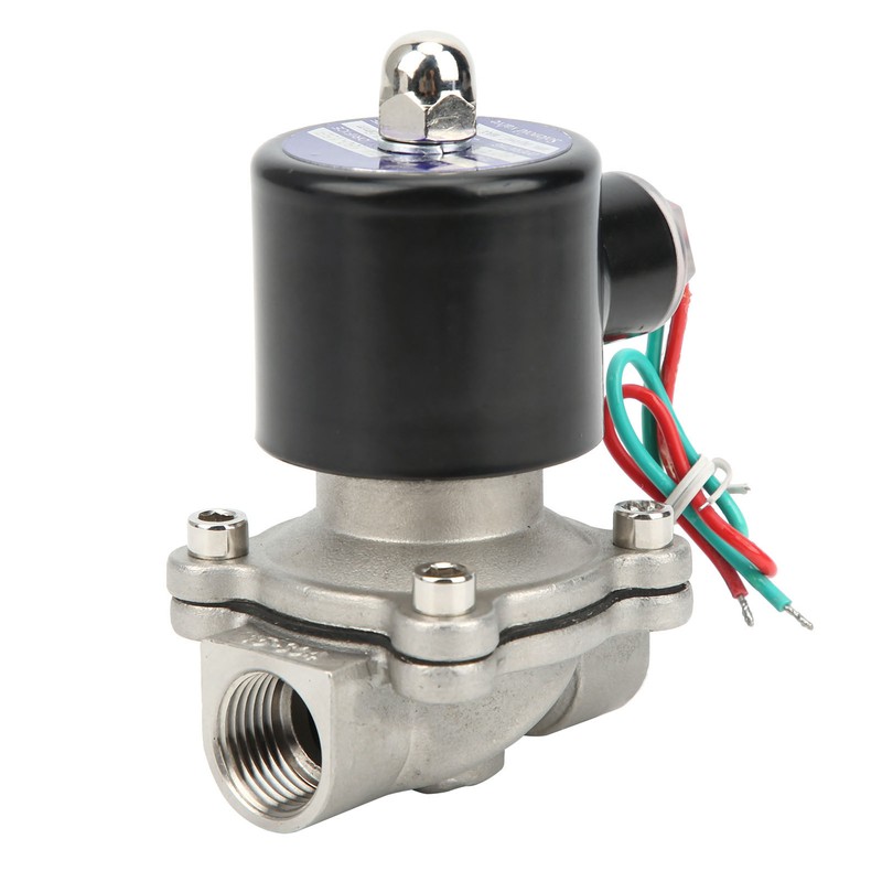 Solenoid Valve DirectActing Stainless Steel Normally Closed Industrial Supplies 2W16015B(AC