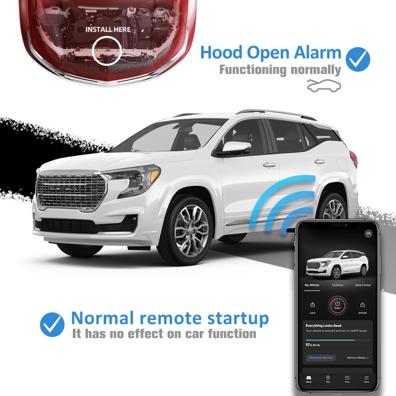Auto Start Stop Eliminator for 2019-2024 GMC Terrain/Chevy Equinox/Traverse/Malibu/Blazer 2024-2025