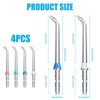 4 PCS Replacement Classic Jet Tips for Waterpik Flosser WP100
