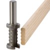 Rockler 3/8 Beadlock Tenon Bit - Precision-Machined Carbide Flutes Router