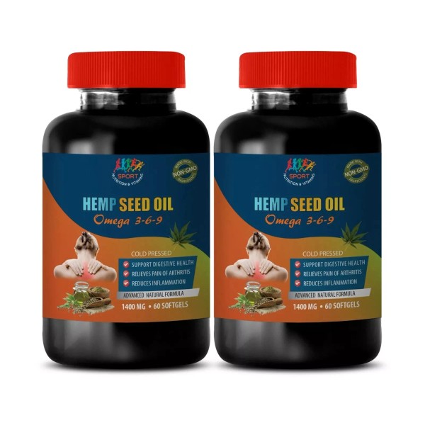 SPORT NUTRITION & VITAMINS Balanced peace - HEMP SEED OIL