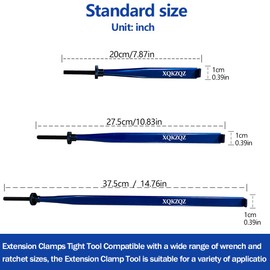 2025 Upgrade Extension Clamps Tight Tool, Upgrade Versatile Vise-Grip, Hose Clamps&Hold Nuts, Bolts, Clamping tool for small spaces, three different lengths, flexible application in any space