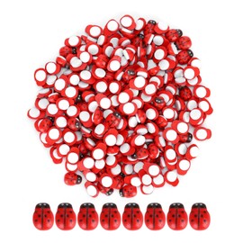 300Pcs Tiny Simulation Ladybugs Self Adhesive Painted Ladybugs Sticker