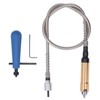 Flex Shaft Extension Chuck Key Adapter Flexible Attachment for Electric