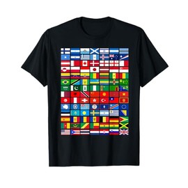 Flags of the Countries of the World, International T-Shirt
