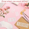 2 Inch Letter Stencils, 42Pcs PET Letter Stencil for DIY