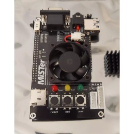 MiSTer FPGA Analog IO Board V6.1 Black w/ Fan and Heat Sink