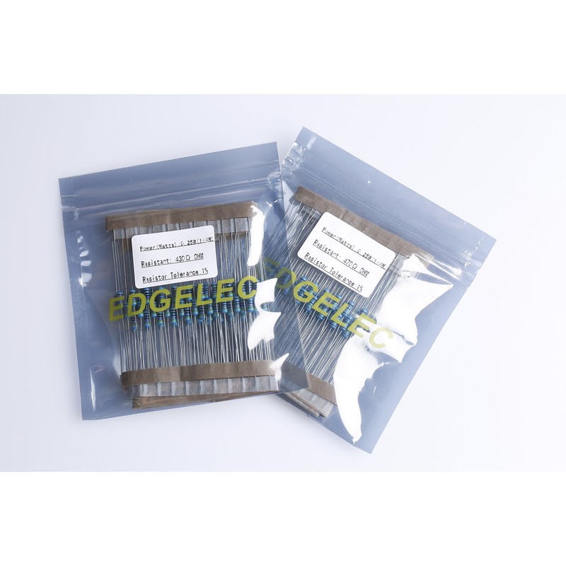 EDGELEC 100pcs 5mm Red Lights LED Diodes (Red Lens) Diffused