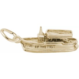 Rembrandt Gold-Plated Sterling Silver Classic Maid Of The Mist Charm by Rembrandt