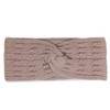 Headband Lined Warm Women's Hair Band, Twist Design with Soft