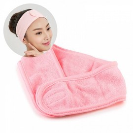 Velcro Wash Band Headband Microfiber Turban Hair Wash Band DD-10581 Men's Wash Band 3ea