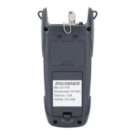 Optical Fiber Power Meter ‑50 To +26dbm 10 Wavelengths 2.5mm Interface Fiber Optic Cable Tester with LED Light