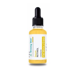 Serum Tópico con Retinol 30 ml para Piel Mixta, Grasa y con Acné, Tratamiento Antiinflamatorio, Exfoliante, Reduce Marcas y Cicatrices, Uso Nocturno