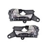 PT Auto Warehouse HY-2306M-FP - Manilla interior interior cromada -