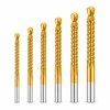 6-Piece HSS Twist Drill Bit Set, 3–8mm – High-Speed Steel
