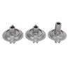 3pcs AC Climate Control Knobs UB9B 61 195 4980165 Air