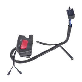 Carbpro 35013-MBW-A12 Right Start Starter Stop Kill Switch Control Levers Throttle Choke Off Compatible with for Honda CBR600F4i CBR600F4 CBR600 F4i F4 Replaces#35013-MBW-A11