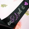 Decorit eaRNed it Sash, Nurse Graduation Sash for Celebrations, Senior