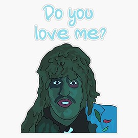 Do You Love Me? Old Gregg, Old Greg Bumper Sticker Vinyl Decal 5 inches