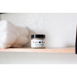 Armpit Mud (Unscented)Natural Deodorant for Women and Men with Bentonite Clay Absorbs Wetness Naturally 2 OZ Jar Paraben Free Phthalate Free