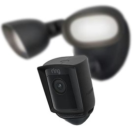 Silicone Skin Case Compatible for Ring Floodlight Cam Wired Pro - Sun Glare, UV & Weather Protection Skins Cover (Black, 1 Pack)