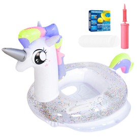 RYUCHO Float Ring for Children, Children, Foot Compartment, Baby & Child Floats (Hand Pump + Repair Tape Included)