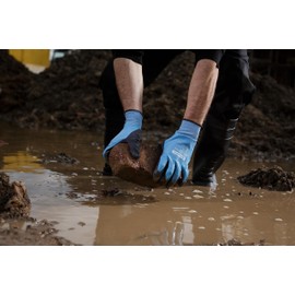 Blackrock Watertite Waterproof Work Gloves, Heavy Duty Gardening Safety Gloves For Men & Women, Latex Grip Palm For Construction Gloves, DIY, Winter Work Gloves, Car Washing, Builders - Size 10/XL