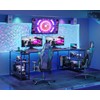 ODK 40 Inch Small L Shaped Gaming Computer Desk with