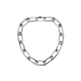 RAMUS KATEN Men's Heavy Duty Quee Goth Grunge Chunky Necklaces Punk Stainless Steel Alternative Industrial Collar Choker Link Chain For Women Jewelry
