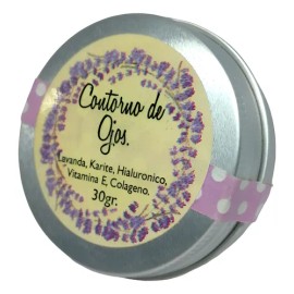 Contorno De Ojos Lavanda Hialurónico Colágeno Crema Rosita