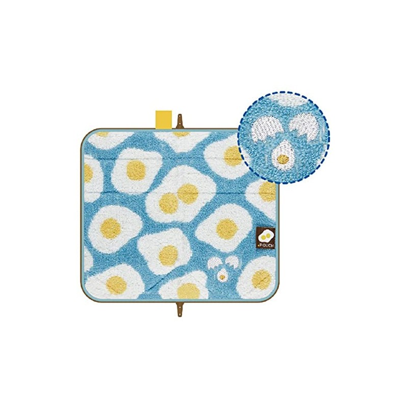Dotto Pouch, Antibacterial, Keep Stand, BB (Fried Egg)