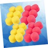 Vaguelly 4 Sets Hair Curler Sponge Balls Creative DIY Mushroom