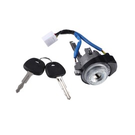 Motoforti No.819003XF00 Car Ignition Switch Lock Cylinder with 2 Keys for Hyundai Elantra Coupe GS Limited/Steering Lock Cylinder Set with illuminated ignition/Metal / 1 Set Long-lasting