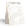 Daily Planner To-Do List Notepad - 80 Sheets Undated, Ideal