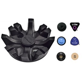Champ Scorpion Q-Lok 18 Plus Key Golf Soft Spike - Black