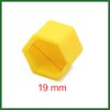 Motoforti 20pcs 19mm Rubber Car Wheel Tire Nut Screw Lug