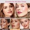 Eyebrow Stencils, Eye Brow Stencil Kits Waterproof Eyebrow Stamp Perfect