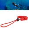 Keenso Adjustable Scuba Diving Wrist Lanyard, Anti Lost Paracord Safety