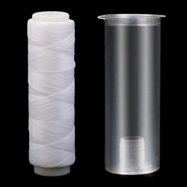 Yerleomit 200 m Transparent Fishing Line, 0.15 mm Nylon Fishing Line, Nylon Thread, Transparent Tear-Resistant Fishing Lines, Nylon Line, Fishing Tendon for Sea Fishing, Bait, Fishing Accessories